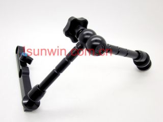 11 inch Magic Arm with LCD Fleid Monitor Rod Clamp for DSLR Rig 15mm 