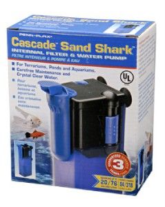 Penn Plax Cascade Sand Shark Internal Aquarium Filter