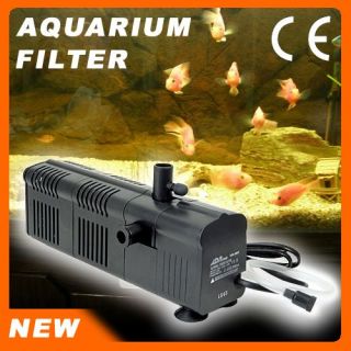 Youre bidding Aquarium Fish Tank Internal Filter Pump 800L/H New