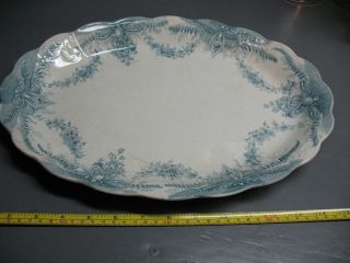 Porcelain Royale Oval Platter Aquilla No 12 Pitcairns Ltd Tunstall 