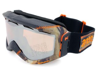 Brand $110 New Anon Burton Snowboard Goggles Figment Tree Camo Black 