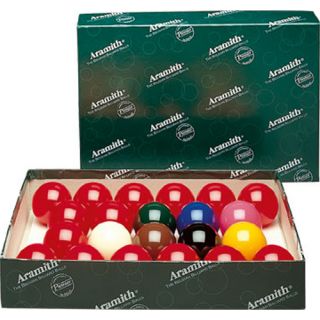Aramith English Snooker Ball Set Non Numbered 2 125 2 1 8 in New 