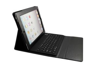   Folio Leather Case Bluetooth Keyboard for Apple iPad 2 iPad 3 New iPad