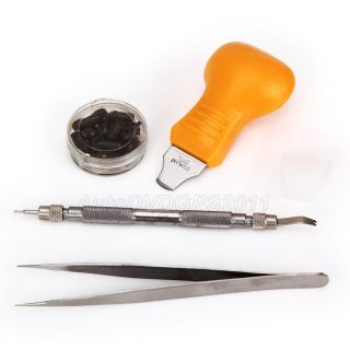 Watch Repair Tool Kit Case Opener Link Remover Spring Bar Tool w 