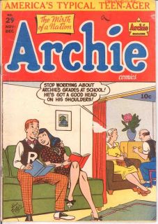 1000s more gold silver age listings archie 1942 29 vg