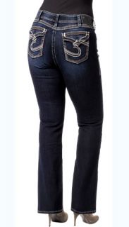 Silver Jeans Suki Surplus Woman Plus Size Stretch Bootcut Jeans