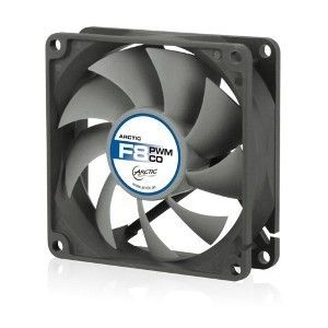 Arctic Cooling Afaco 080pc GBA01 F8 PWM Co 80mm Case Fan with Standard 