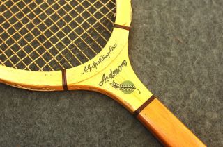 Spalding Ardmore Vintage 1940s Wood Tennis Racquet