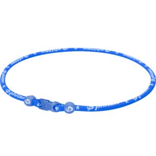   Phiten 22 inch Classic Blue Titanium Royal Star Sport Necklace