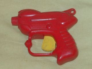 Vintage 1950s Arliss Plastic Red Space Gun Toy Neat