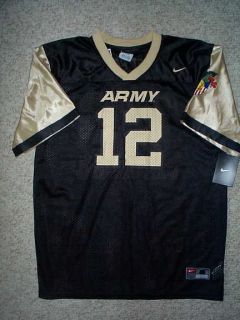 2011 Army Black Knights #12 ncaa NEW Football NIKE Jersey YOUTH KIDS 