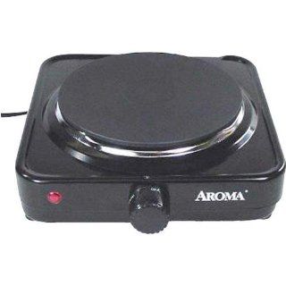 Aroma AHP303 Portable Electric Single Burner Hot Plate Kitchen Dorm 