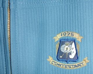   Hope Golf Classic Contestant Jacket Mens 40 Blue Arnold Palmer