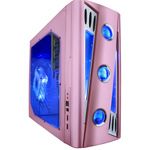 Apevia X CRUISER2 PK Pink Metal ATX Mid Tower Computer Case with Side 