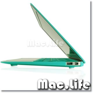 NEW ARRIVALS Rubberized Hard Case Cover Robin Egg Blue fr Macbook Air 