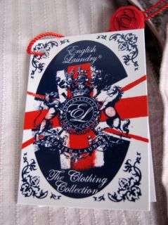 English Laundry Embroidered Velvet Lion Crest Shirt XL RARE Last One 