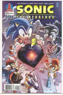 Archie Comics Sonic The Hedgehog 214 Mint