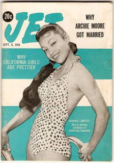 Jet Sep 6 1956 Boxing Archie Moore California Girl Jazz