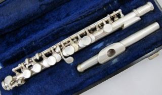 ARMSTRONG PICCOLO Model 290 STERLING SILVER Body & Head w/ Hard Case 
