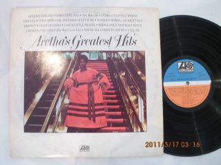 ARETHA FRANKLIN GREATEST HITS YUGOSLAV LP VINYL