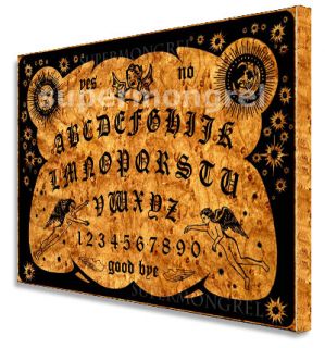 Limited Witchboard Movie Ouija Board Canvas Wall Art
