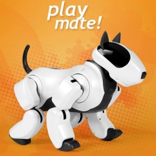 New Genibo SD Robotic Dog Artificial Intelligence Pet Robot Toy Bull 