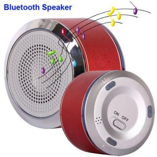 New Red Portable Rechargeable Wireless Speaker Bluetooth Stereo for PC 