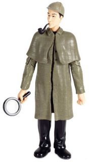 Sherlock Holmes 5.25 Action Figure Removeable Hat & Pipe w 