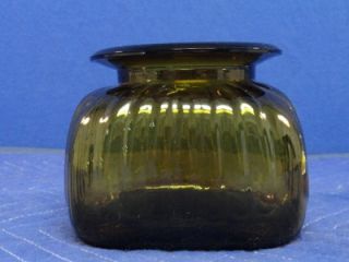   Square Glass Bottle with Lid Artland Tobacco Canister Jar U14