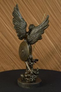 20 Tall Archangels Nike Angel of Victory Mythical Bronze Sculpture 