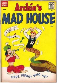 Archies Madhouse Comic Book 4 Archie 1960 Fine