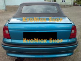   Trunk Lip Spoiler for Vauxhall Opel Astra F A 4DR 91 97 ▲