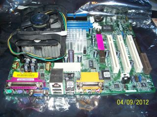 ASRock P4S61 Socket 478 Motherboard With Intel P 4 2 8 GHz CPU 800 Bus 