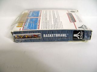 Basketbrawl Atari Lynx Video Game Card Factory SEALED New in Box 