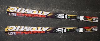 Atomic Supercross SXTI skis 154cm Atomic skis with Atomic 310 Bindings 