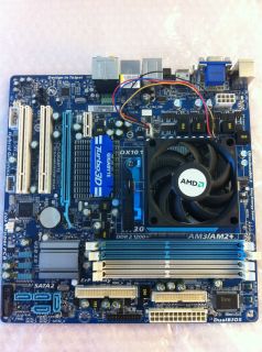  MA785GM US2H AM3 Micro ATX Motherboard AMD Athlon X2 5600 Combo