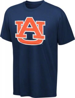Auburn Tigers Navy Icon Logo T Shirt
