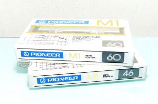   46 60 Metal Position Tapes Cassettes Type IV SEALED Blank M 1