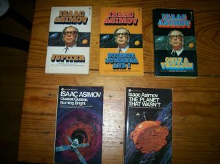 Isaac Asimov Science Fiction Book Lot