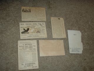 Lot of Victorian Trade Cards B T Babbitts Soap L Sturtz