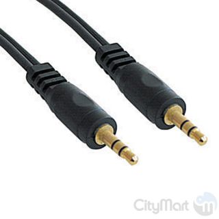 5M 3 5mm Car Audio Cable MP3 iPod iPhone Samsung Galaxy S1 S2 Aux 