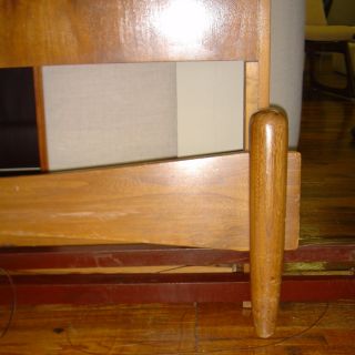 55 Vintage Wood Bed Headboard Frame Price REDUCED