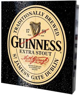 Guinness Beer Irish Pub Bar Sign Dart Board Keychain