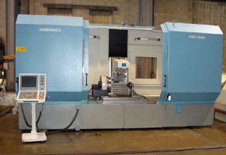 Auerbach FBE 1500 CNC Horizontal Production Mill Machining Center 2001 