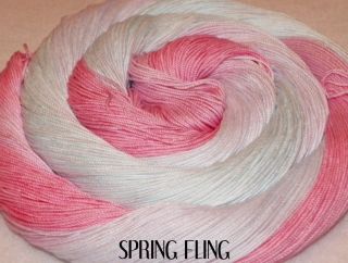 Spring Fling Hand Dyed Crochet Thread Aunt Lydias 10