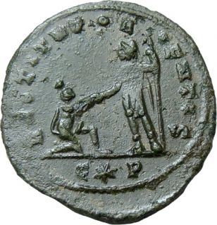 Aurelian AE Antoninianus Restitut Orientis Emperor Authentic Roman 