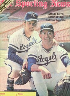 1973 Sporting News Kansas City Royals Patek Rojas NL