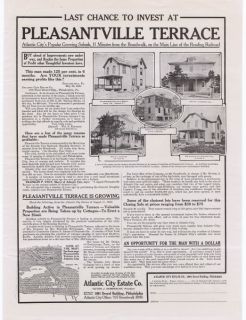 1906 Pleasantville Terrace Atlantic City Real Estate Ad