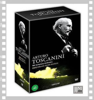 Arturo Toscanini The NBC Orchestra 5 Disc Box DVD
