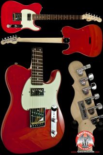 USA ASAT Classic Bluesboy Electric Guitar Fullerton Red